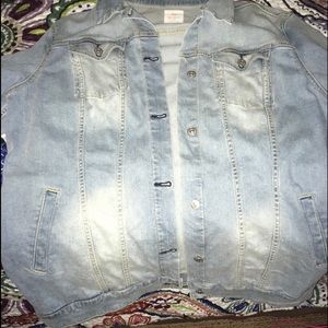 XXL LuLaRoe Jaxon Denim Jacket. NWOT
